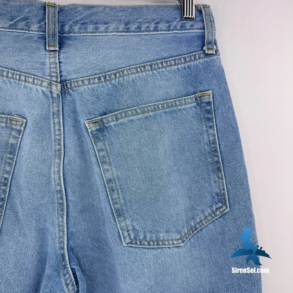 1229 NWT Etica Altin Loose Crop Jeans - Size 29 - Blue